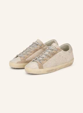 Golden Goose Sneaker Super-Star silber