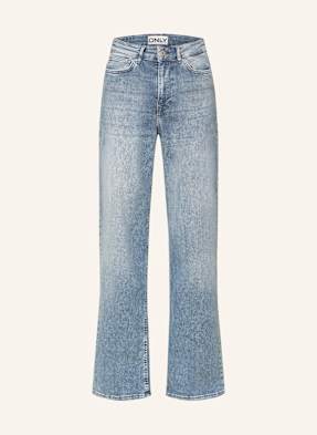 Only Wide Leg Jeans Madison blau