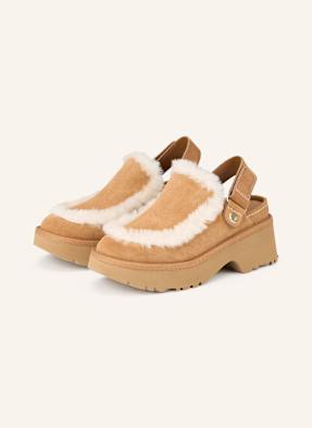 Ugg Plateau-Mules Esmee Clog braun