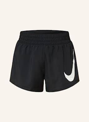 Nike 2-In-1-Laufshorts One Swoosh schwarz