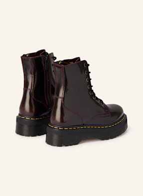 Dr Martens Sinclair Platform Boots Burgundy