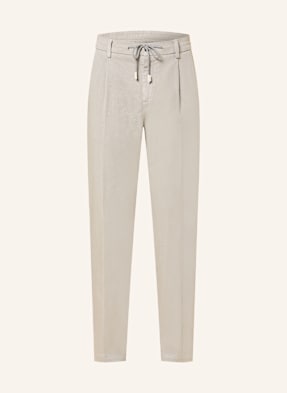 Eleventy Chino Kalhoty Extra Slim Fit krémová