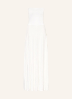 Alaïa Lněné Šaty bílá