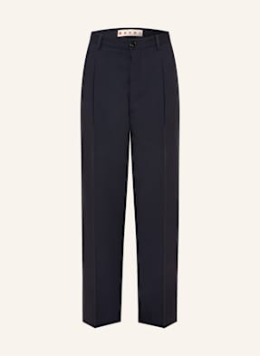 Marni Chino Kalhoty Regular Fit tmavě modrá