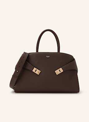 Ferragamo Handtasche Hug Large braun
