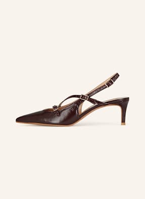 Clivage slingback Pumps
