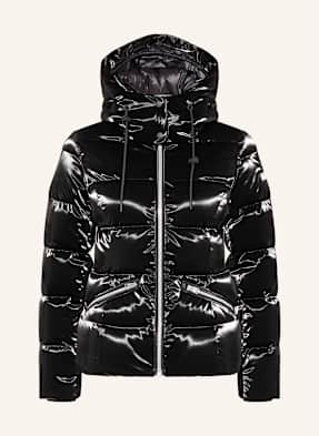 Mackage Péřová Bunda Madalyn-Glo S Odnímatelnou Kapucí černá