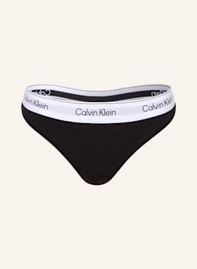 Calvin Klein String Icon Cotton Modal schwarz