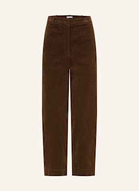 Tommy Hilfiger Cropped-Cordhose braun
