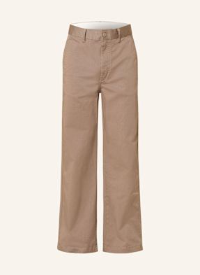 Calvin Klein Jeans Chino Baggy Relaxed Fit braun