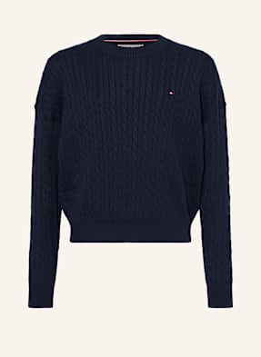 Tommy Hilfiger Svetr tmavě modrá