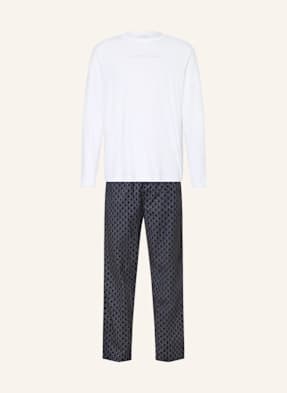 Calvin Klein Schlafanzug Cotton Poplin weiss
