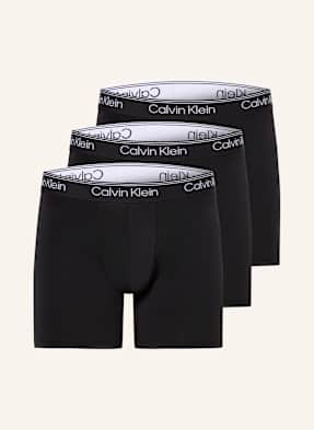 Calvin Klein 3er-Pack Boxershorts Microfiber Stretch schwarz