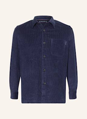 Tommy Hilfiger Cord-Overshirt blau