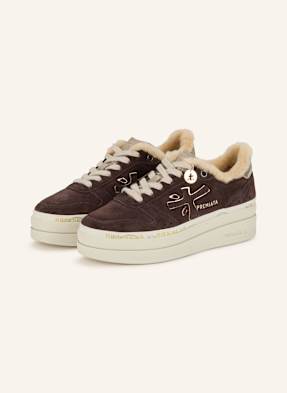 Premiata Sneakersy Micol tmavě hnědá
