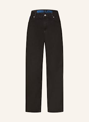 Hugo Wide Leg Džíny Leni 001 black