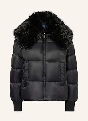 Hugo Schlupfjacke Fuji Mit Abnehmbarem Kunstfell schwarz