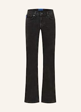 Hugo Bootcut Jeans Getti schwarz