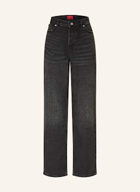 Hugo Straight Džíny 937_15 001 black