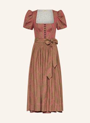 Gottseidank Dirndl Laura fuchsiová / olivová