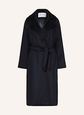 Max Mara Kamelhaar-Mantel Manuela blau