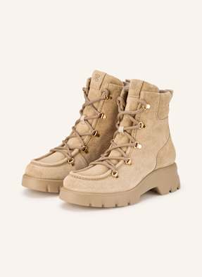 Paul Green Schnürstiefel beige