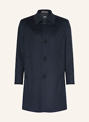 Boss Mantel Clark blau