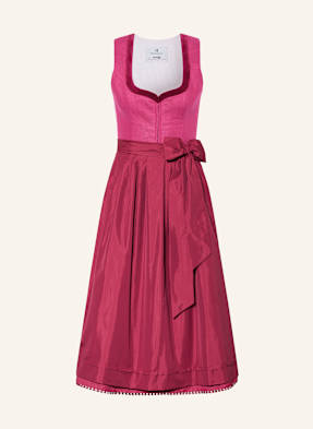 Heimatglück Tracht Dirndl Pina růžová