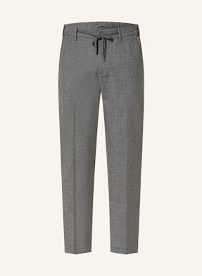 Myths Flanelové Kalhoty V Joggingovém Stylu Extra Slim Fit tmavě šedá