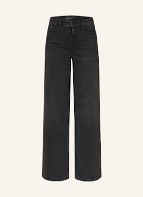 Opus Pants Wide Leg Džíny Melly Cool 70244 washed black