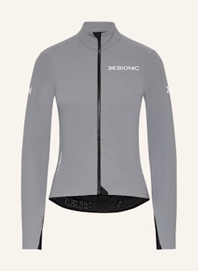 X-Bionic Cyklistický Dres Corefusion Ride Softshell šedá