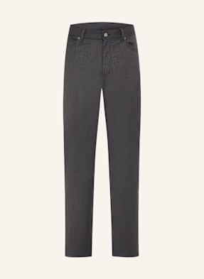 Zegna Kalhoty Slim Fit tmavě šedá