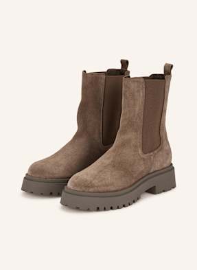 Mrs & Hugs Chelsea-Boots braun