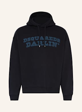dsquared2 Mikina S Kapucí tmavě modrá