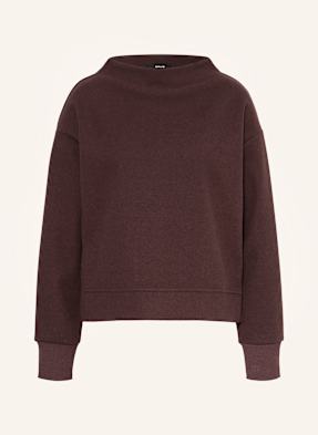 Opus Flanell-Sweatshirt Gruger rot
