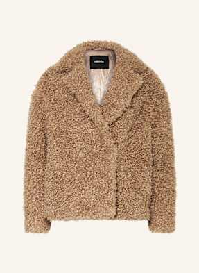 Someday Teddyfell-Jacke Vantelo beige