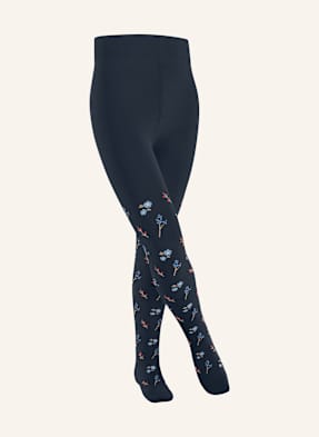 Falke Strumpfhose Little Flowers blau