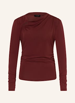 Ted Baker Tričko S Dlouhým Rukávem Strala S Průstřihem tmavě červená