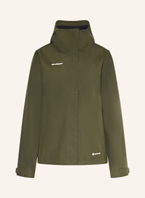Mammut Funkční Bunda Treeline Light Hs Hooded tmavě zelená