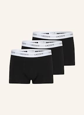 Lacoste 3er-Pack Boxershorts schwarz