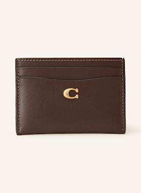 Coach Kartenetui Essential braun