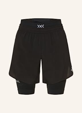 X-Bionic Běžecké Šortky 2V1 Effektor černá