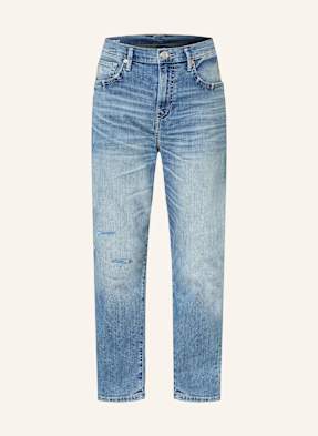 True Religion Džíny Hope Bow Leg 4646 light blue