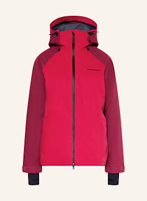 Peak Performance Lyžařská Bunda Insulated 2l W tmavě červená / fuchsiová