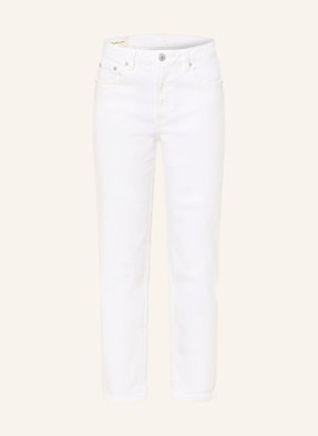 Gant Straight Džíny Cropped Straight 113 eggshell