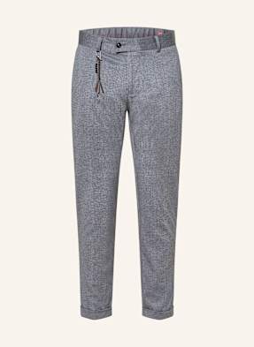 Cg - Club Of Gents Oblekové Kalhoty Cg Clow Slim Fit Z Žerzeje 61 hellblau