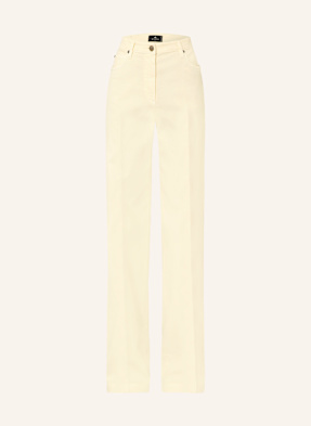 Etro Bootcut Jeans gelb