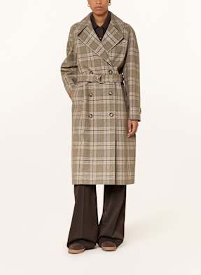 Karierte Trenchcoats für Damen online kaufen