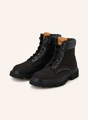 Mcm Schnürboots schwarz