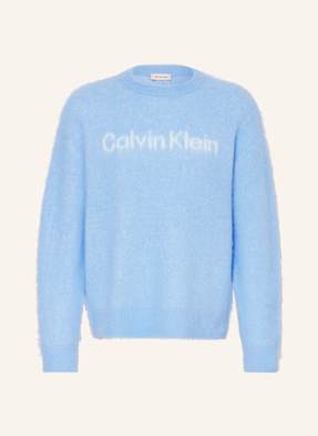 Calvin Klein Jeans Pullover Mit Alpaka blau